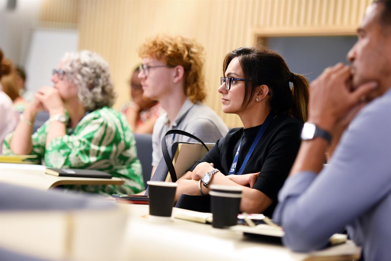 Students in a lecture
