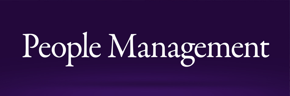 People Management written in white on a purple background