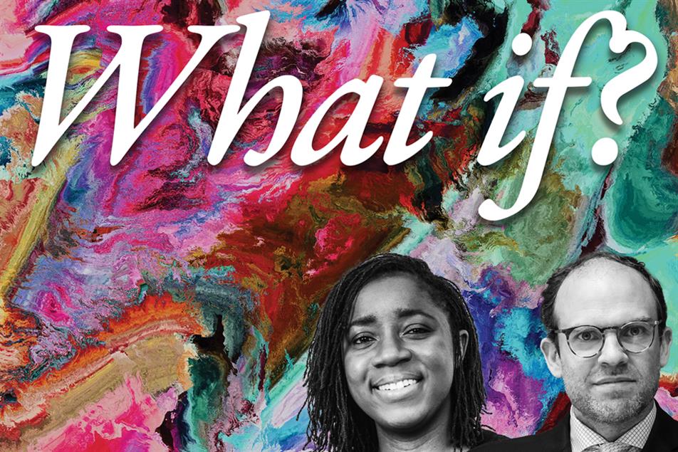 WHat if podcast logo