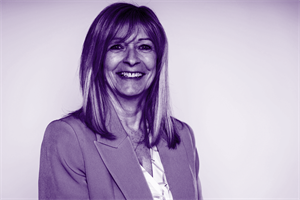 woman looking at camera smiling