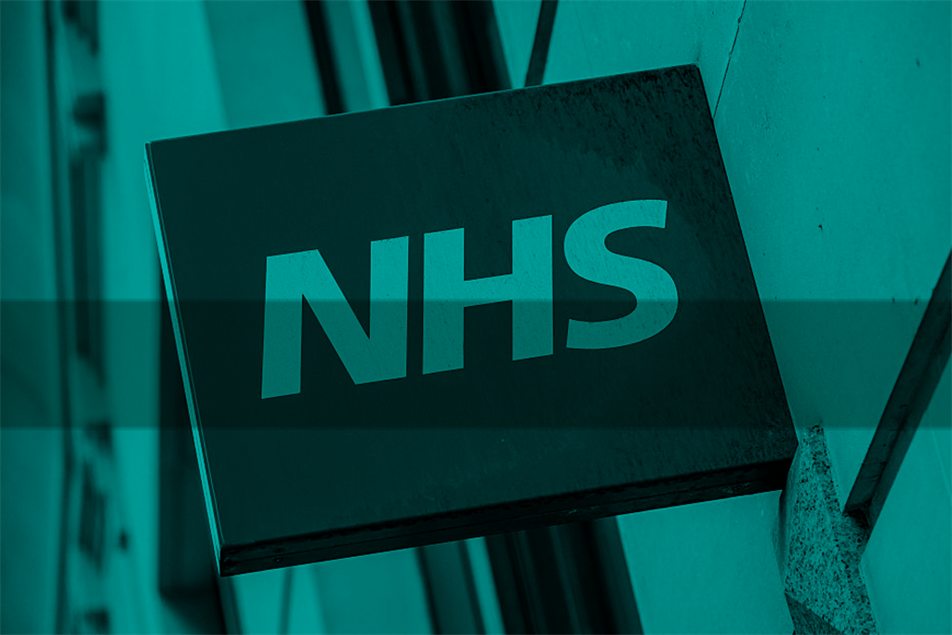 NHS sign