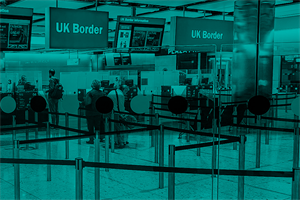 UK Border queue