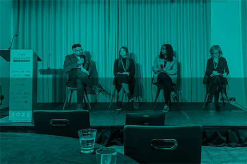 Wellbeing and leadership panel at MAD World